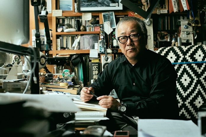 Katsuhiro-Otomo-interview Katsuhiro Otomo in his office