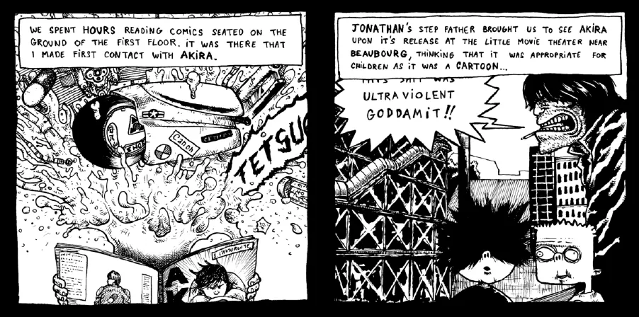 Gorka Uztarroz Akira comic